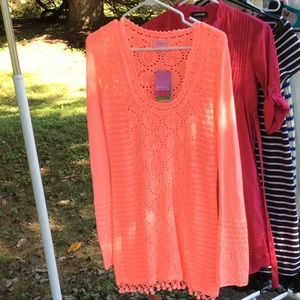 Lily Pulitzer tunic sweater NWT